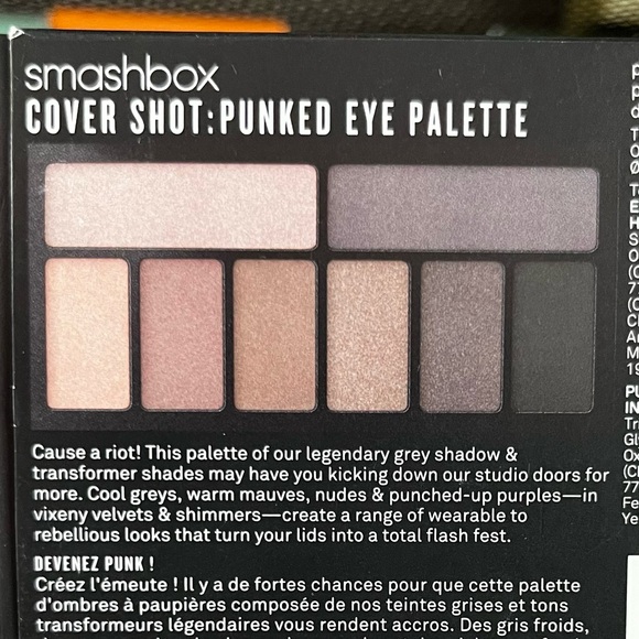 🆕  Smashbox Covershot Palette - Punked - Picture 9 of 9